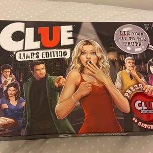 CLUE Liars Edition BRAND NEW NEVER USED